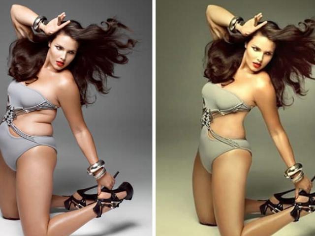 Làm đẹp - Choáng với sự thật sau những ảnh siêu gợi cảm của sao