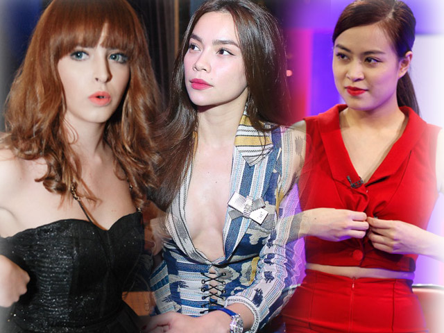 Bí quyết mặc đẹp - Sao Việt "bối rối" vì chuộng váy áo khoe vòng 1