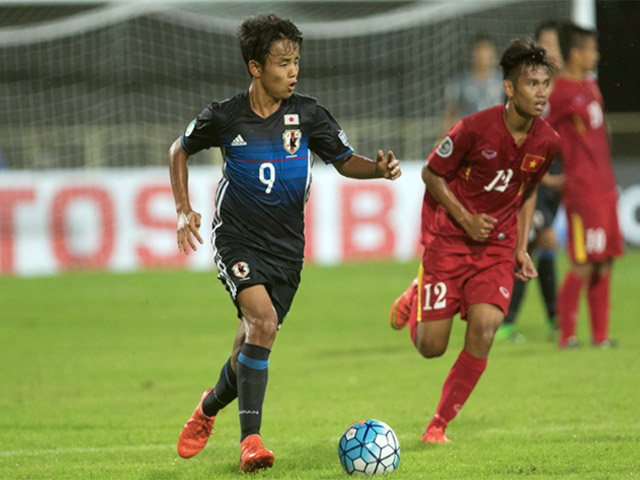 Bóng đá - "Messi Nhật" được khen với siêu phẩm xé lưới U16 VN