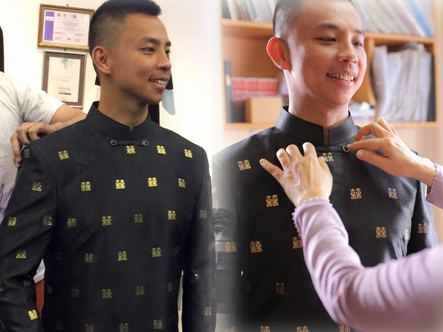 Bí quyết mặc đẹp - Sự thật đằng sau áo dài dát vàng 6000 USD của Chí Anh