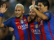 Bóng đá - Barca: 17 bàn/7 trận, bộ ba MSN chờ vượt mọi giới hạn