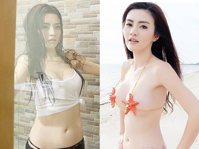 Bạn trẻ - Cuộc sống - Hot girl lấy vỏ sò, sao biển làm nội y gây ngỡ ngàng