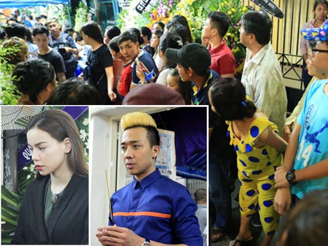 Ca nhạc - MTV - Nơi viếng ca sĩ Minh Thuận "ngập trong biển người"