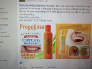 Sức khỏe đời sống - Cẩn trọng nước súc miệng “đánh bong cao răng”