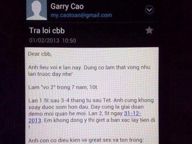 Pháp luật - Vụ hoa hậu Phương Nga: "Hợp đồng tình ái" nói gì?