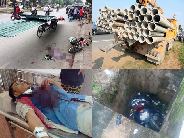 Tin tức trong ngày - Những cái chết oan uổng vì chướng ngại vật trên đường