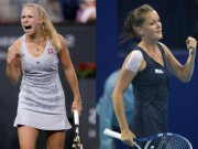 Thể thao - Cuộc đấu sắc đẹp tennis: Wozniacki hạ Radwanska