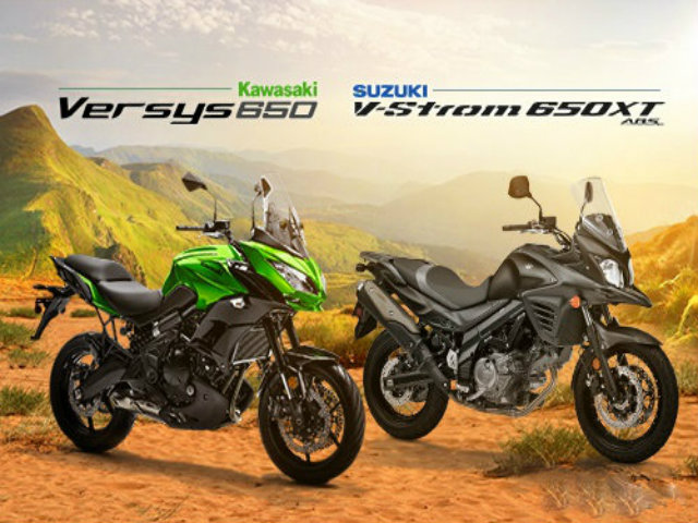 Thế giới xe - Nên mua Kawasaki Versys 650 hay Suzuki V-Strom 650XT?