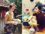 Ca nhạc - MTV - Choáng với cảnh Phương Trinh, Thuỷ Tiên bưng bê rửa bát