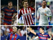 Bóng đá - Vượt Messi - Ronaldo, Suarez là &quot;vua ghi bàn 2016&quot;