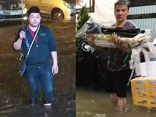 Ca nhạc - MTV - Sao Việt khốn khổ chịu cảnh mưa ngập tại TP.HCM