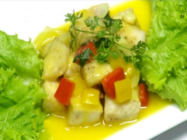 Ẩm thực - Cá lóc phi lê sốt dứa ngọt lành, thơm nức mũi