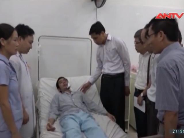 Video An ninh - Nổ mìn ở công trường than, 14 người bị thương