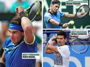 Thể thao - Wimbledon: Federer, Nadal, Djokovic và các &quot;vũ khí hủy diệt&quot;