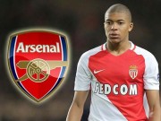 Bóng đá - Arsenal dựng “tam giác” 220 triệu bảng: “Cá lớn” Mbappe