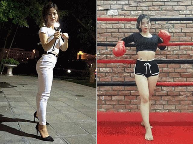 Bạn trẻ - Cuộc sống - Cô gái xinh đẹp múa côn điêu luyện gây sốt mạng là ai?