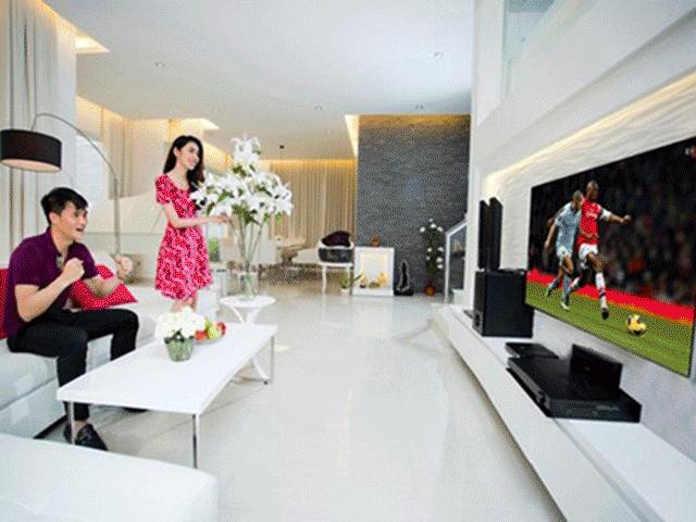 Đời sống Showbiz - Phòng khách nhà Thủy Tiên, Hồng Nhung: Đơn giản với nội thất "5 sao"