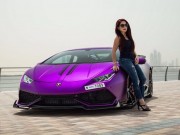 Tư vấn - Lamborghini Huracan màu tím độc đáo của nữ doanh nhân Dubai