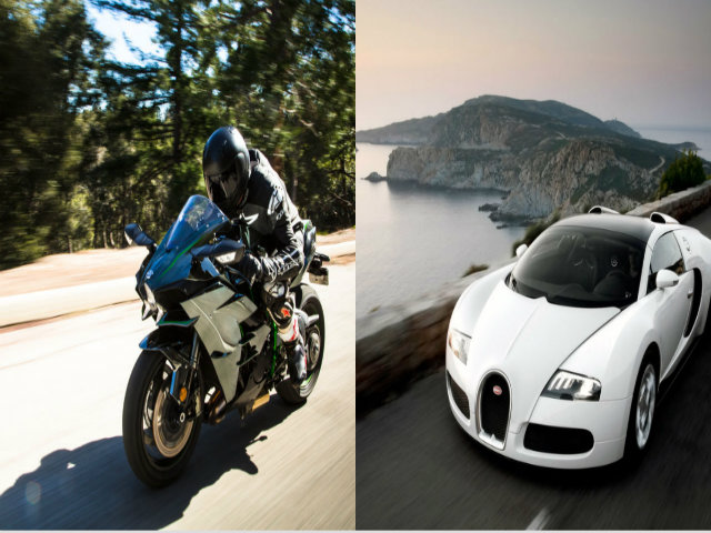 Thế giới xe - Môtô và ôtô: Thực sự loại xe nào nhanh hơn?