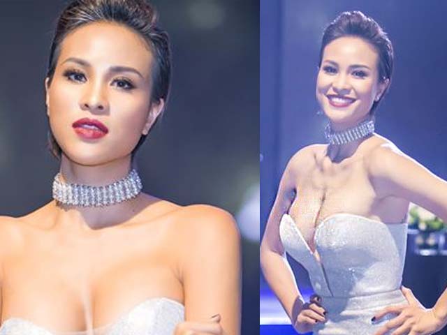 Thót tim vì váy áo táo bạo của cựu mẫu Phương Mai