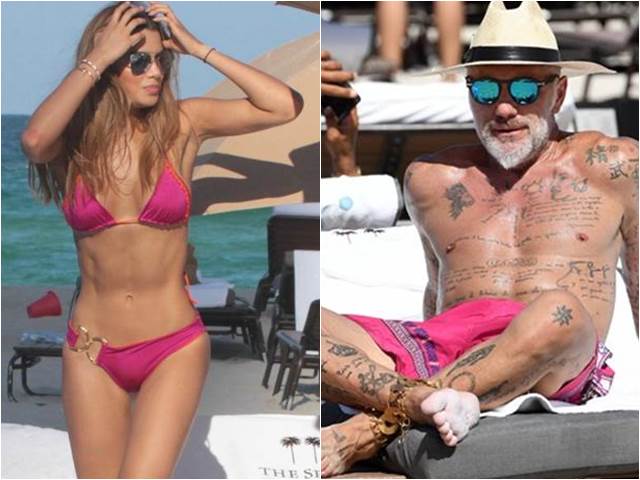 Người mẫu - Hoa hậu - "Đại gia già ăn chơi" tình tứ bên hoa hậu hụt vương miện