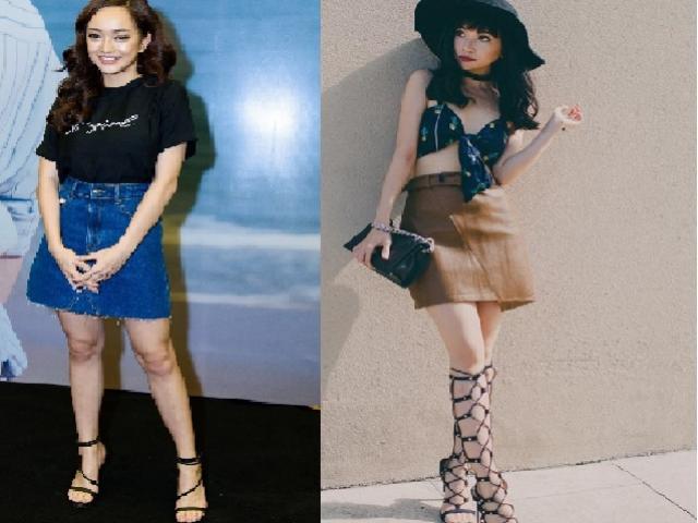 Thời trang - Cách những mỹ nữ "nấm lùn" 1m5 kéo dài chân thành 1m7