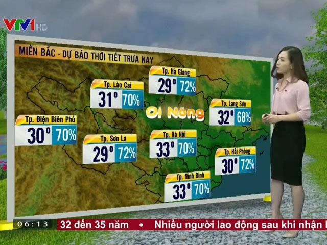 Dự báo thời tiết VTV 9/7: Cảnh báo lũ quét, sạt lở đất tại Bắc Bộ