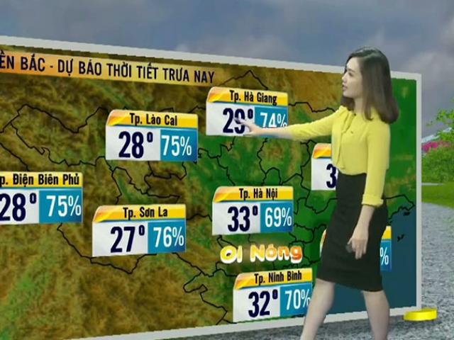 Dự báo thời tiết VTV 10/7: Bắc Bộ mưa diện rộng, Nam Bộ nắng nóng