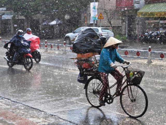 Tin tức trong ngày - Bắc Bộ mưa to liên tiếp trong 6 ngày tới
