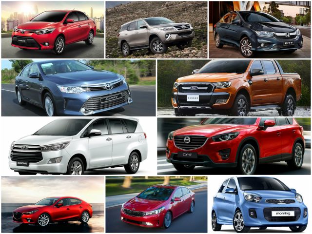 Tư vấn - 10 mẫu xe bán chạy nhất Việt Nam tháng 6/2017