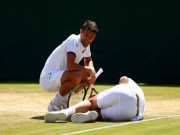 Thể thao - Tin nóng Wimbledon ngày 9: Nadal ngầm chỉ trích ban tổ chức thiên vị Federer