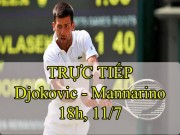 Thể thao - Chi tiết Djokovic - Mannarino: Điểm quyết định (KT)