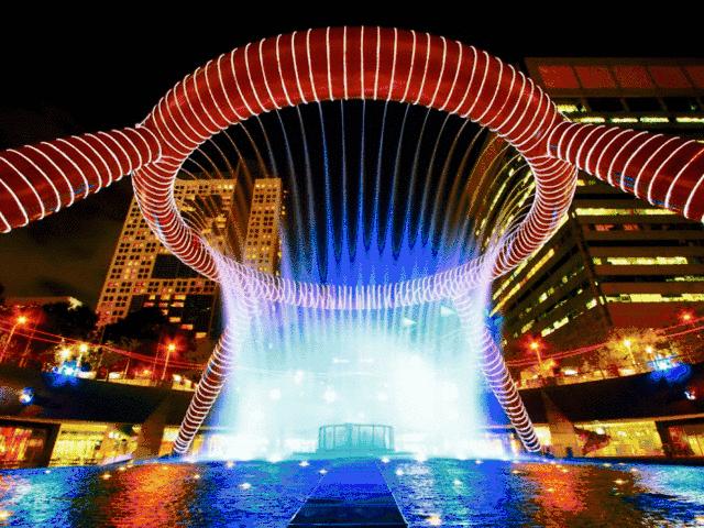 Du lịch - Không thể tin nổi trên đời lại có những đài phun nước ấn tượng, kỳ lạ thế này
