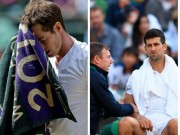 Thể thao - Wimbledon: Murray lo mất ngôi số 1, Djokovic sợ bỏ US Open