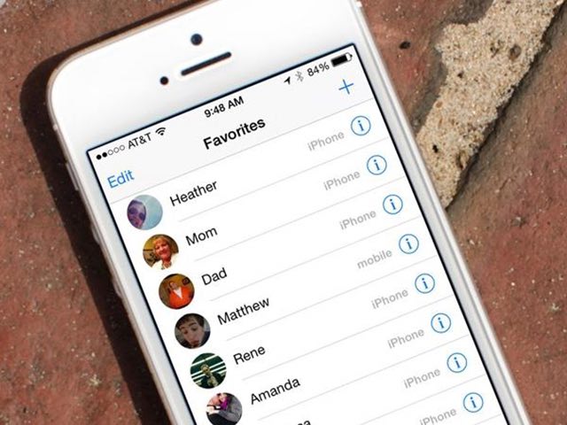 Công nghệ thông tin - Mẹo lấy hình ảnh của một người bất kỳ lưu trong danh bạ iPhone