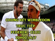 Thể thao - Chi tiết Federer - Cilic: &quot;Tàu tốc hành&quot; vẫn là số 1 (Chung kết Wimbledon)