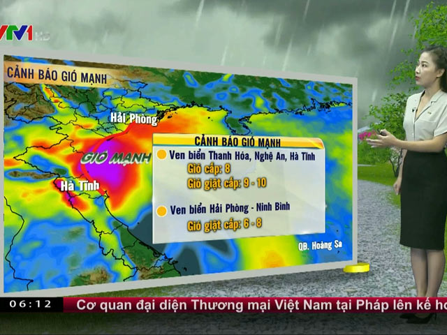 Dự báo thời tiết VTV 17/7: Bão số 2 giật cấp 12 đổ bộ Nghệ An, Hà Tĩnh