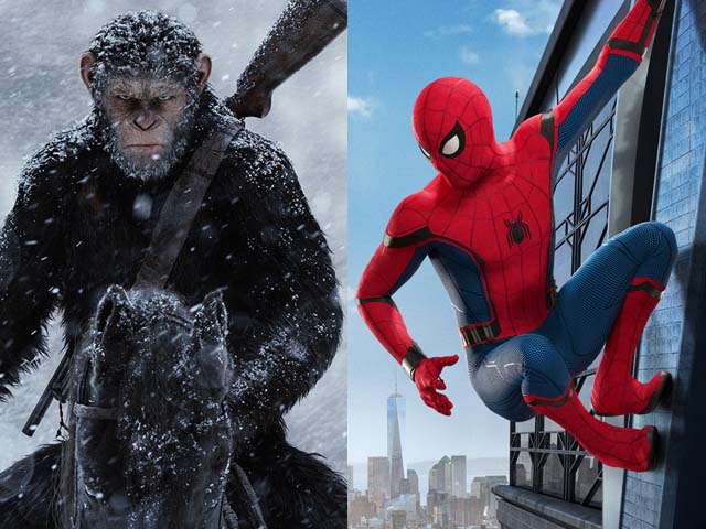 Phim - Người Nhện bị Khỉ đánh bại trong cuộc chiến phòng vé tuần qua