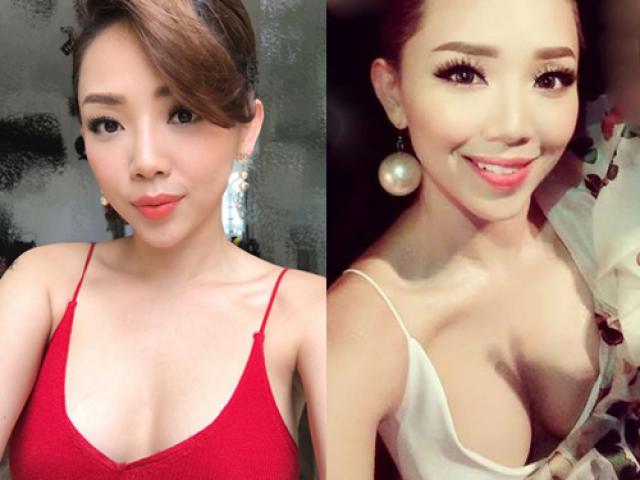 Ca nhạc - MTV - "Xốn mắt" vì Tóc Tiên chuộng mặc áo hai dây xẻ sâu hun hút ở nhà