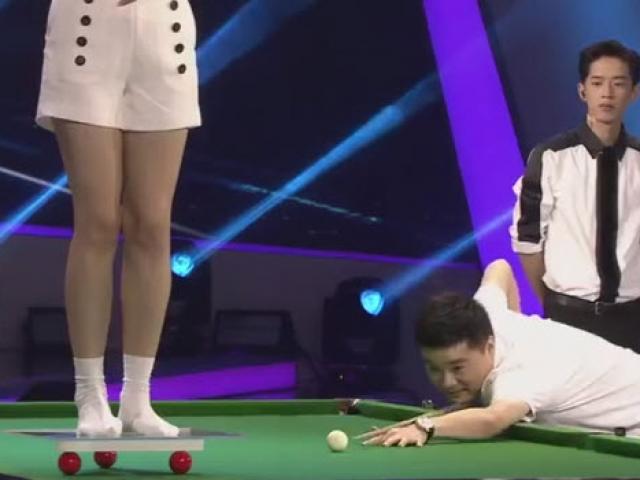 Thể thao - Bi-a: "Thần cơ" Trung Quốc phá thế siêu đẳng, mỹ nhân ngã chổng vó