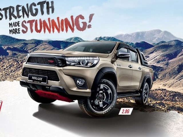 Tin tức ô tô - Toyota Hilux mạnh mẽ với gói "độ" TRD