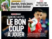 Bóng đá - Arsenal đẩy Sanchez 60 triệu bảng sang PSG: MU &amp; Man City hết cửa