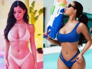 Người mẫu - Hoa hậu - Khi kiều nữ chân ngắn này mặc bikini, các chân dài đành &quot;khóc hận&quot;!