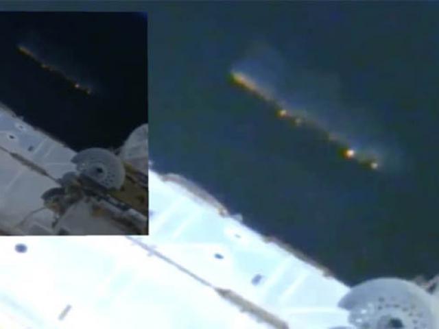 Phi thường - kỳ quặc - Video: Phi thuyền khổng lồ “theo dõi” trạm vũ trụ ISS