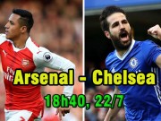 Bóng đá - Arsenal – Chelsea: Thử lửa trước “Siêu cúp”