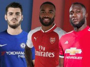 Bóng đá - &quot;Bom tấn&quot; tiền đạo MU, Chelsea, Arsenal: Đắt vẫn lo &quot;xịt&quot;