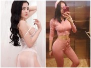 Đời sống Showbiz - Hot girl vòng 1 soán ngôi “đệ nhất sexy” của Angela Phương Trinh