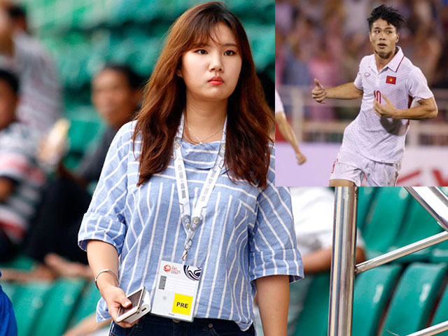 Bóng đá - Nữ phóng viên xinh đẹp Hàn Quốc "phải lòng" Công Phượng