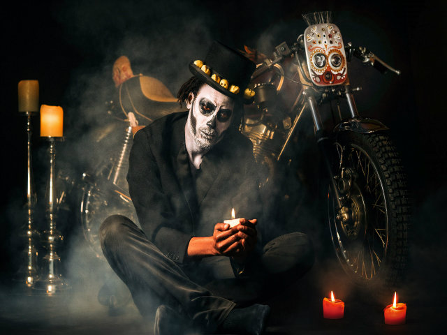 Thế giới xe - Hú vía Yamaha XS500 bản độ “thây ma”