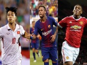 Bóng đá - Siêu sao đọ tài solo: Công Phượng rực sáng cùng Neymar, Martial